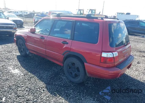 2002 Subaru Forester S from USA, damaged, VIN JF1SF65662H713647